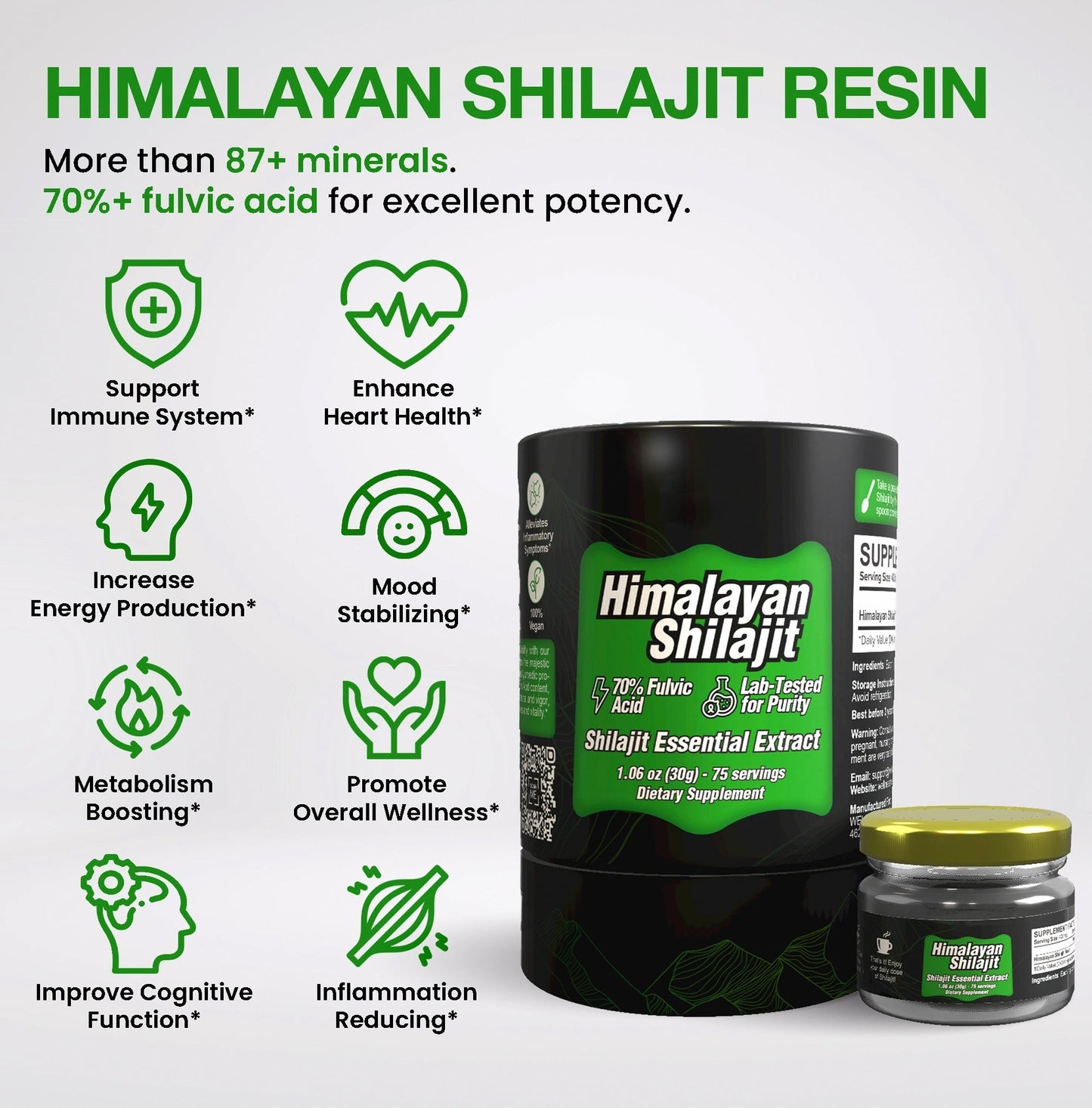 Extracto esencial de Shilajit