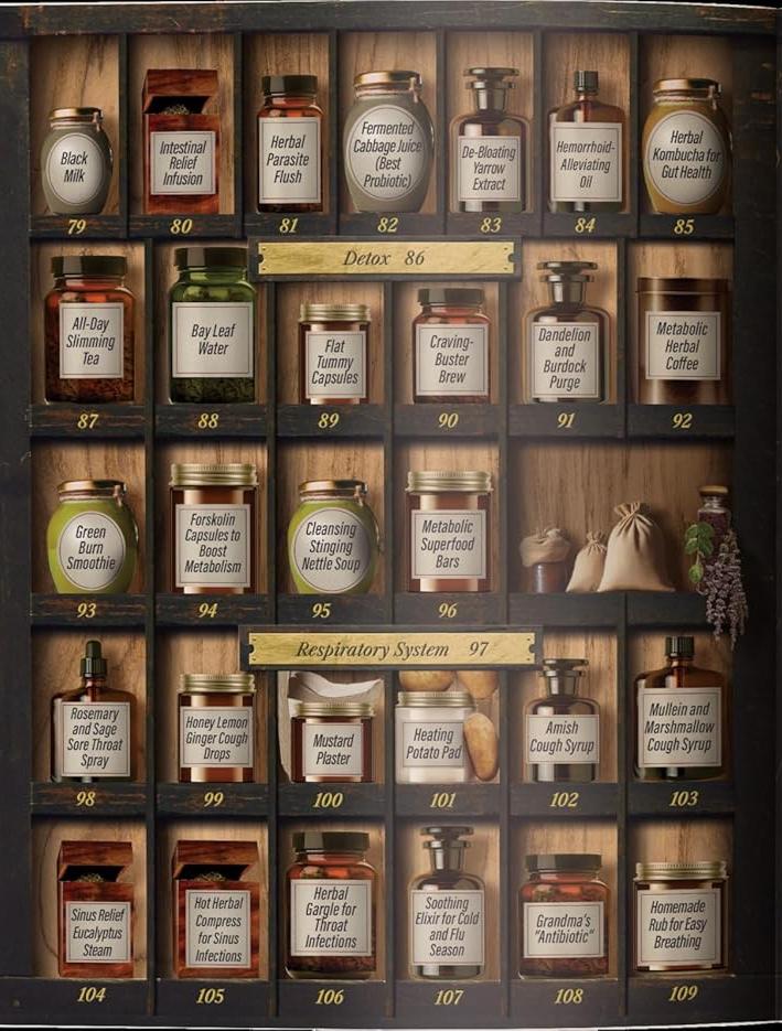 The Ultimate Apothecary Handbook: 250 Time-Tested Remedies for Every Home (Paper Book)